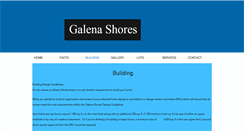 Desktop Screenshot of galenashores.com